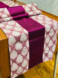 Falling Table Runner - Pink + Pink Khun