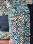 Cushion Cover - Dark Green + Black Khun