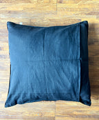 Fusion Cushion Cover - Mustard + Blue Khun