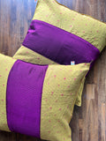 Cushion Cover - Yellow + Pink Khun