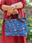 Leather 2 Belt Bag - Blue