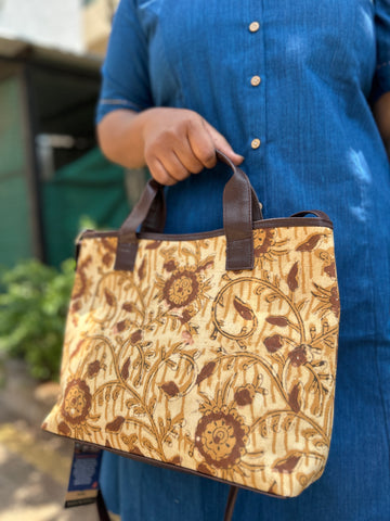 Leather 2 Belt Bag - Mustard Yellow