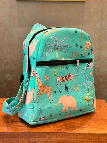 Cotton Backpack - Green