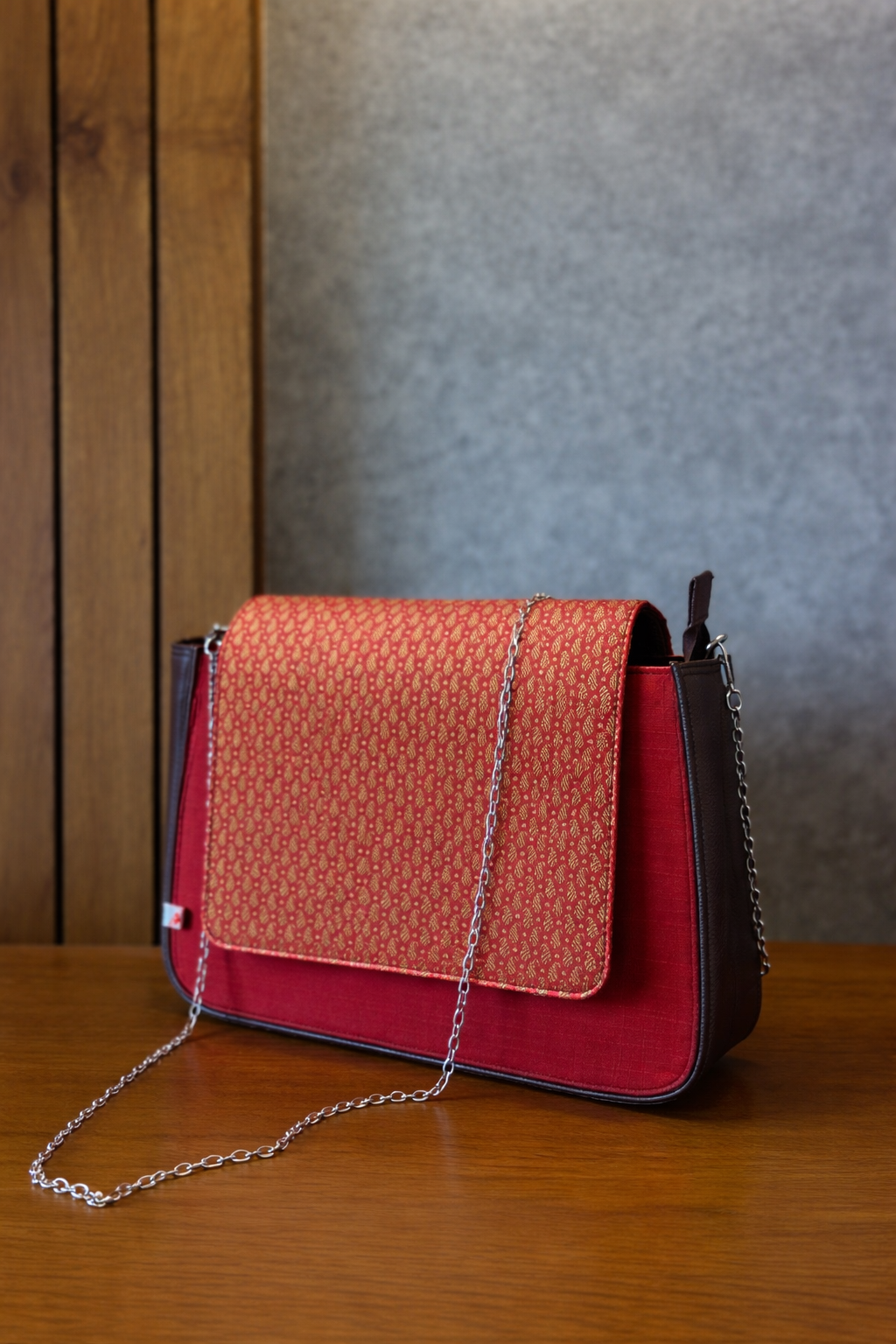 Brocade Sling - Red