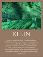 Table Mat & Table Runner Set - Khun - Pink + Green