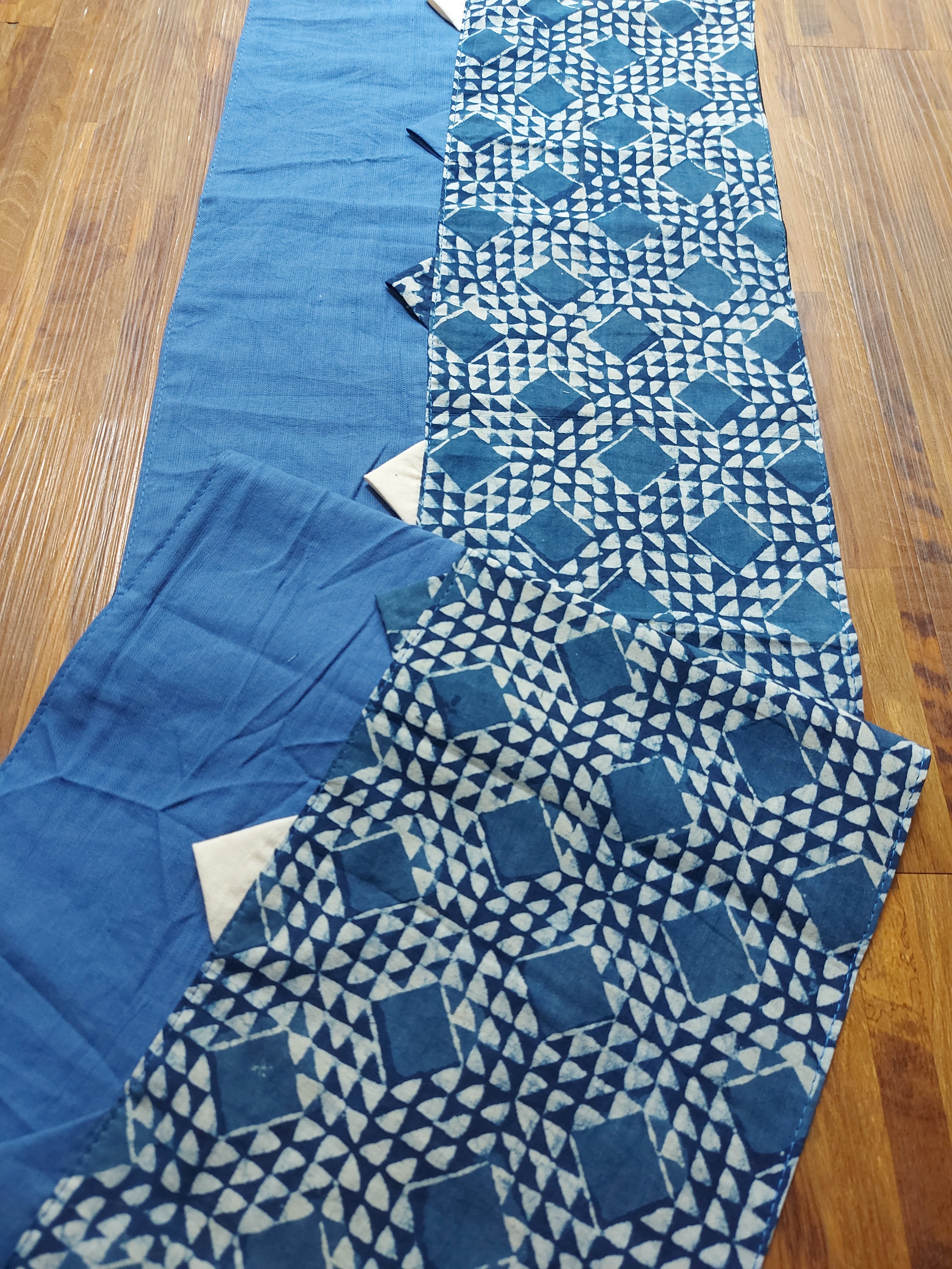 Table Mat & Table Runner Set - Indigo