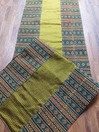 Table Mat & Table Runner Set - Green + Yellow Khun