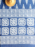 Indigo Double Bedsheet - Tree Butti