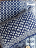 Indigo Double Bedsheet - Small Butti