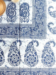 Indigo Double Bedsheet - Small Butti