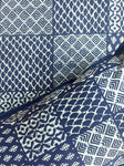 Indigo Double Bedsheet - Big Checks