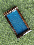 Wooden Tray - Small - Blue Khun