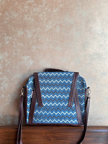 Quirky Laptop Bag - Blue